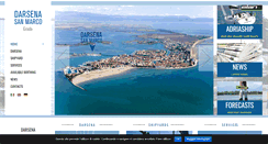 Desktop Screenshot of darsenasanmarco.it